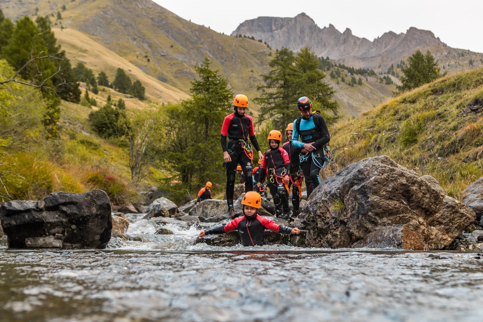 When to go canyoning in the Ubaye?